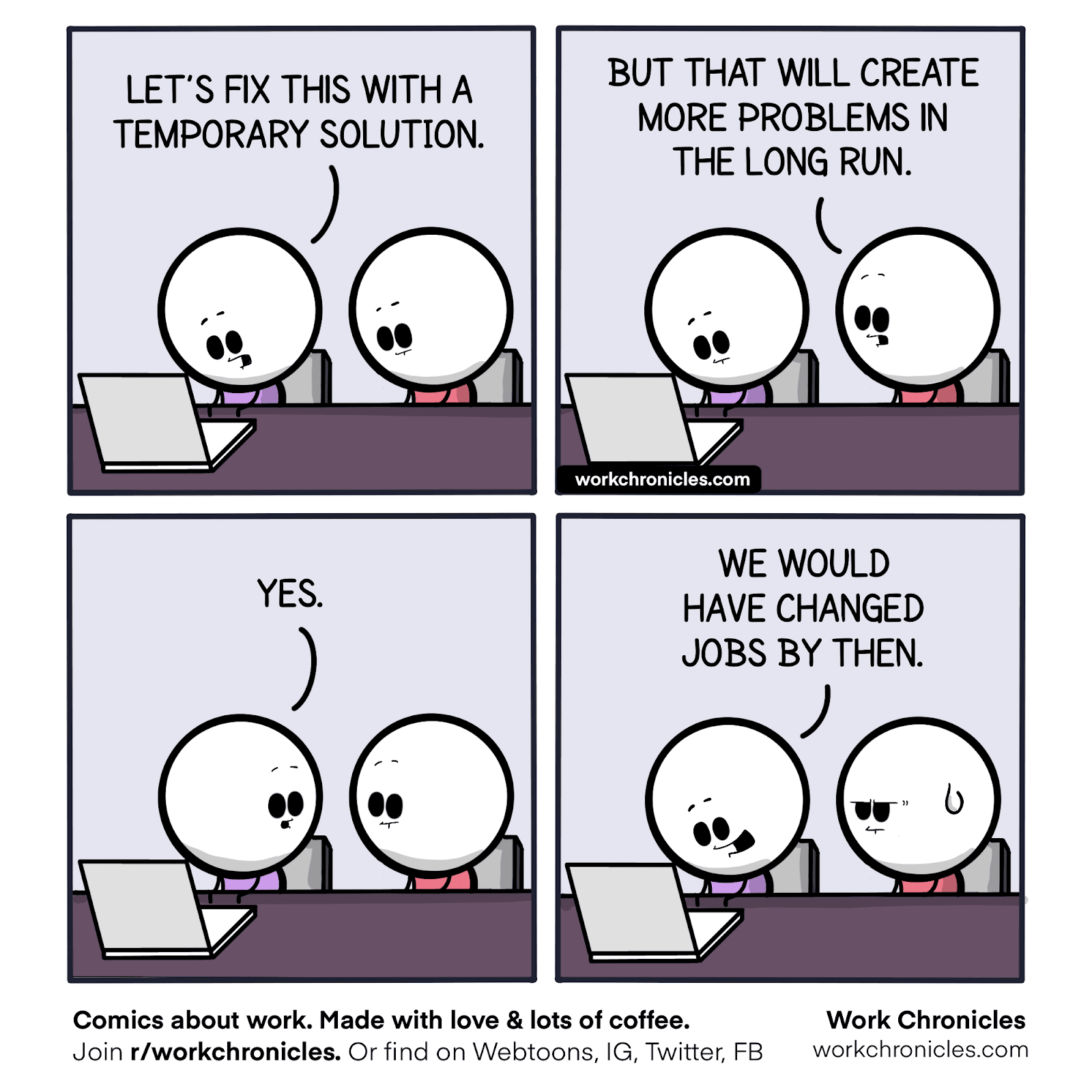 best practices temp solution