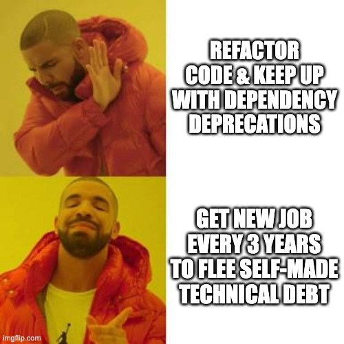 new job every 3 years