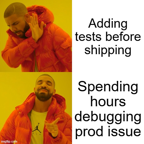 tests in prod